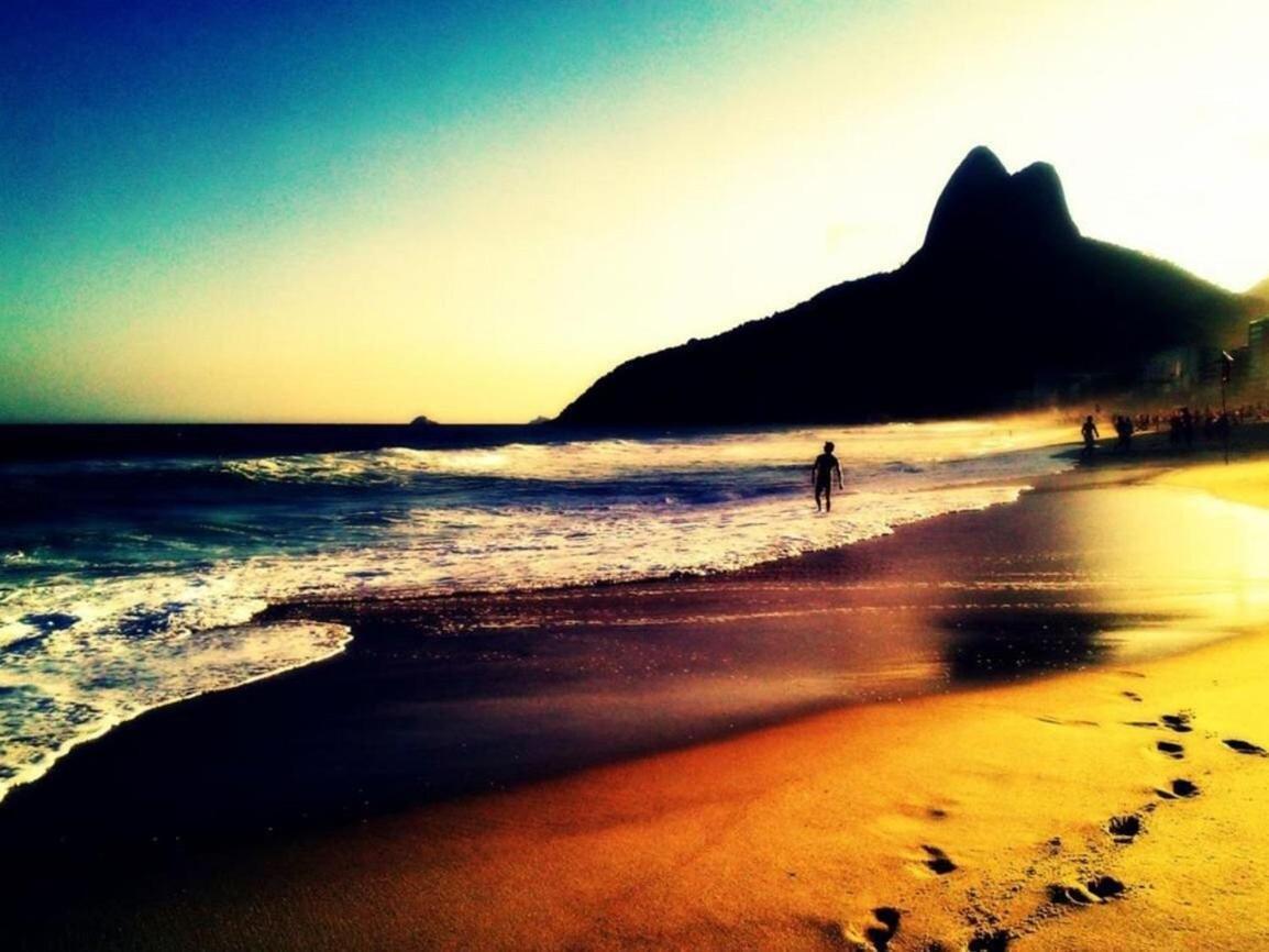 Flat Praia De Copacabana Ipanema - Pe Na Areia Rio de Janeiro Esterno foto