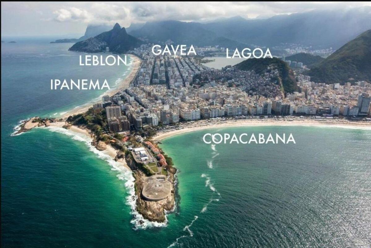 Flat Praia De Copacabana Ipanema - Pe Na Areia Rio de Janeiro Esterno foto