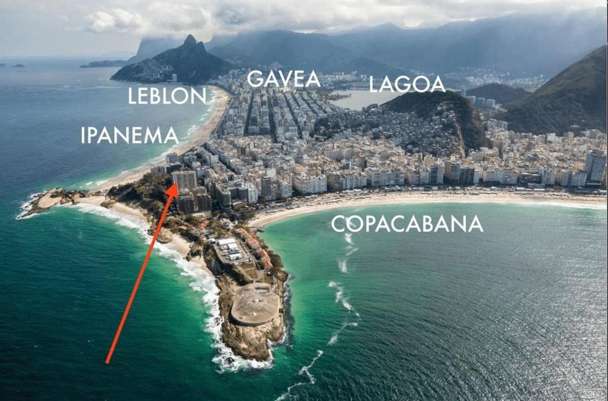 Flat Praia De Copacabana Ipanema - Pe Na Areia Rio de Janeiro Esterno foto